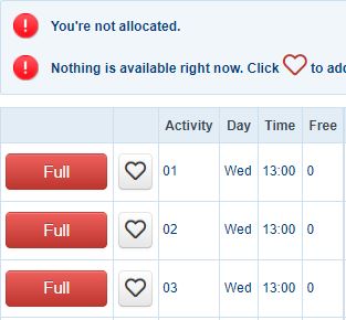 Allocate Plus Waitlist
