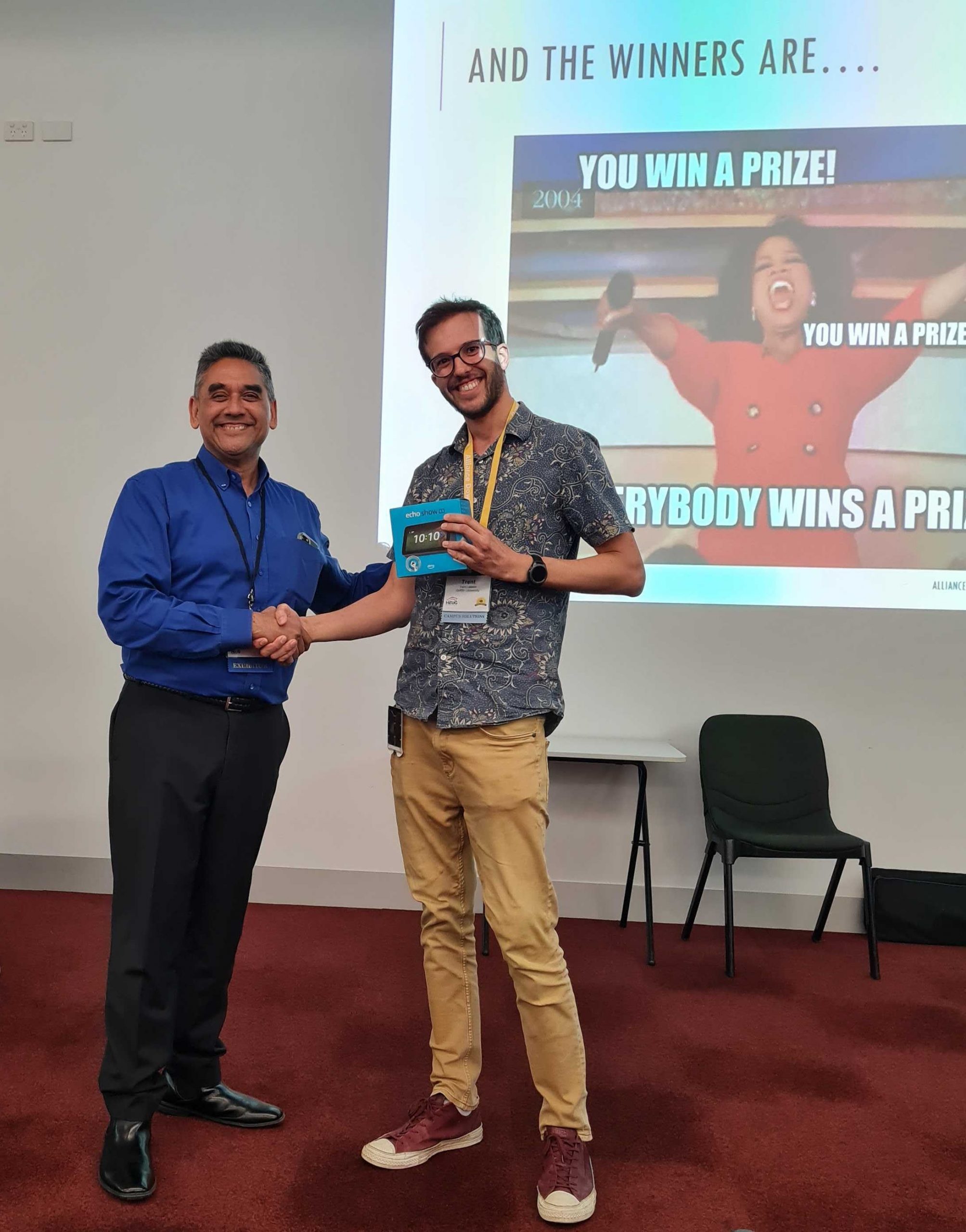 Rohit and Trent at Alliance Down Under
